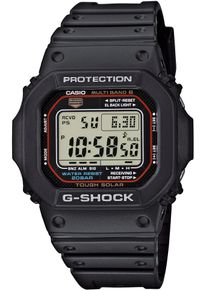 Casio G-SHOCK Herren Funkchronograph, schwarz, Armbanduhren, Solaruhr, Armbanduhr, Herrenuhr,digital,bis 20bar wasserd.Resinarmband
