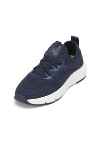 Marc O'Polo MARC O'POLO Damen Sneaker "aus recyceltem Polyester", Gr. 36, blau, Obermaterial: 100% Polyester, unifarben, casual, Schuhe