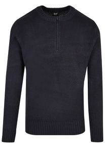 Brandit Herren Rundhalspullover "Brandit Herren Armee Pullover", blau, casual, Gr. L, unifarben, 100% Polyacryl, Pullover