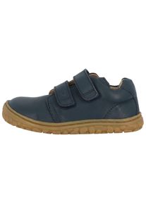 Lurchi Kinder Barfußschuh "Noah Barefoot", Gr. 30, blau, Nappaleder, sportlich, Schuhe, Klettschuh mit weichem Schaftrand, Größenschablone zum