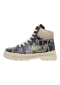 DOGO Damen Winterboots "Adriana 123 Damen Boots / Female", Gr. 37, schwarz, Lederimitat, klassisch, Schuhe, Vegan