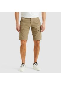 PME-Legend PME LEGEND Herren Cargoshorts "NORDROP CARGO SHORTS STRETCH TWILL", braun, casual, Gr. 32, unifarben, Twill, Obermaterial: 98% Baumwolle, 2%