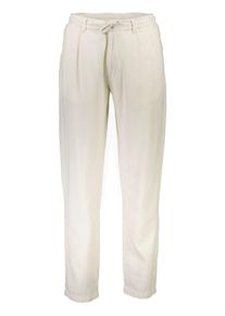 Junk De Luxe Herren Leinenhose "Junk De Luxe Leinenhose", weiß, Gr. L, Oberstoff: 55% Baumwolle, 45% Leinen, Hosen