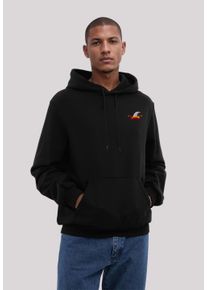 F4NT4STIC Herren Kapuzenpullover "Karneval Hut Bestickt", schwarz, casual, Gr. XS, Obermaterial: 80% Baumwolle, 20% Polyester, Pullover, Premium