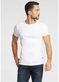 LINDBERGH Herren T-Shirt "LINDBERGH T-shirt", weiß, Gr. XL, Oberstoff: 100% Baumwolle, Shirts
