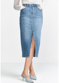 RICHROYAL Damen Jeansrock, blau, casual, Gr. 28, Denim/Jeans, Obermaterial: 98% Baumwolle, 2% Elasthan, Röcke