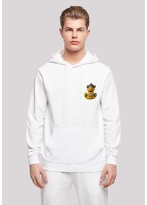 F4NT4STIC Herren Kapuzenpullover "Rubber Duck Viking HOODIE UNISEX", weiß, casual, Gr. 4XL, Obermaterial: 50% Baumwolle, 50% Polyester, Pullover,