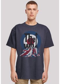 F4NT4STIC Herren T-Shirt "The Who Flag Blanket", blau, casual, Gr. XXXL, Obermaterial: 100% Baumwolle, Shirts, Premium Qualität