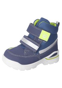 Kinder Winterstiefel "Flori WMS: weit", Pepino BY RICOSTA, Gr. 22, bunt, Lederimitat, Textil, kontrastfarbene Details, casual, Schuhe, Sympatex