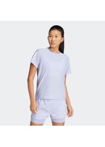 Damen Laufshirt "OTR B TEE", lila, sportlich, Gr. S, adidas Performance, Obermaterial: 86% Polyester, 14% Elasthan, Shirts