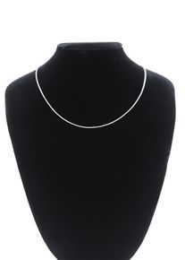 Adelia´s ADELIA ́S Damen Edelstahlkette "Edelstahl Schlangen Halskette Ø 1 mm", 45, Edelstahl, silber, Edelstahl, Halsketten, Edelstahlschmuck für Damen