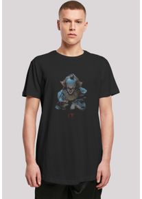 F4NT4STIC Herren T-Shirt "IT Film ES Stephen King Pennywise Grin", schwarz, casual, Gr. XXL, Obermaterial: 100% Baumwolle, Shirts, Herren,Premium