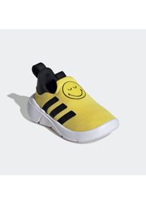 Sneaker, adidas Sportswear, Gr. 26bright gelb, core schwarz, cloud weiß, Textil, Synthetik, sportlich, Schuhe, für Kinder