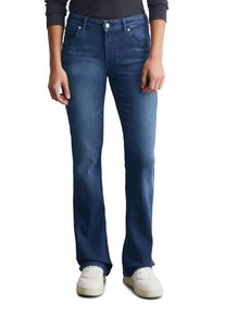 Marc O'Polo Damen Bootcut-Jeans "mit CIRCULOSE", blau, casual, Gr. 26, MARC O'POLO DENIM, unifarben, Obermaterial: 57% Baumwolle, 34% Viskose, 5% Polyester, 4%