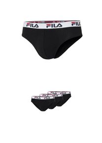 Fila Kinder Slip "JUNIOR BOY BRIEF", Gr. 146, schwarz, Obermaterial: 95% Baumwolle, 5% Elasthan, unifarben, Unterhosen, elastischer Bund mit