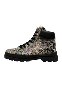 DOGO Damen Winterboots "Adriana 123 Damen Boots / Female", Gr. 39, schwarz, Lederimitat, klassisch, Schuhe, Vegan
