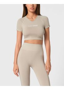 Plein Sport Damen T-Shirt "T-Shirt"72, schwarzgrau, Gr. XXL, Obermaterial: 56% Polyamid, 39% Polyester, 5% Elasthan, Shirts