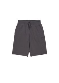 Champion Kinder Bermudas "ICONS Terry Bermuda with Big Logo", schwarz, sportlich, Gr. L, Obermaterial: 73% Baumwolle, 27% Polyester, Hosen, für Kinder