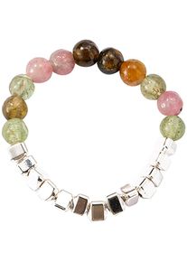 Firetti Damen Fingerring "Schmuck Geschenk Damenring Zugband Edelstein Farbstein", 5 g, Materialmix, 3mm, bunt, Materialmix, Fingerringe, Made in