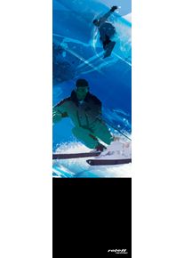 Roleff Multifunktionstuch "Schlauchtuch mit Fleeceansatz", M, blau, Modetücher
