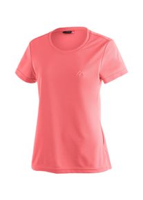 Maier Sports Damen Funktionsshirt "Waltraud", rosa, Gr. 34, 100% Polyester, Shirts, Damen T-Shirt, schnelltrocknendes Freizeitshirt, Regular Fit