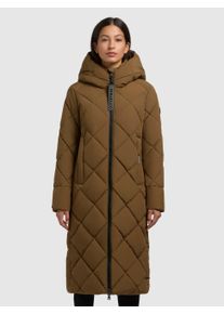 Khujo Damen Steppmantel "ELOW", grün, modisch, Gr. XXL, unifarben, Web, Steppware, Obermaterial: 100% Polyester. Futter: 100% Polyester. Wattierung: