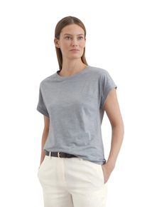 Marc O'Polo MARC O'POLO Damen T-Shirt "aus Slub-Jersey"nordic sea, Basic, Gr. XS, unifarben, Obermaterial: 52% Baumwolle, 48% Viskose, Shirts