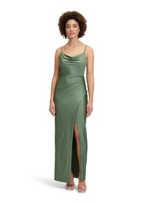 Vera Mont Damen Abendkleid "Vera Mont Abendkleid figurbetont", grün, feminin, Gr. 44, Satin, Obermaterial: 81% Polyamid, 19% Elasthan. Besatz: 100%