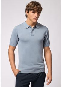 Roy Robson Herren Poloshirt "Feinstrick", blau, casual, Gr. XXXL, unifarben, 60% Baumwolle, 40% Viskose, Shirts