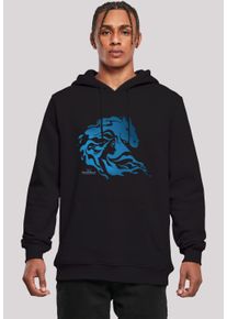 F4NT4STIC Herren Sweatshirt "Disney Frozen 2 Nokk Wassergeist Pferd Silhouette", schwarz, casual, Gr. M, Obermaterial: 65% Baumwolle, 35% Polyester,