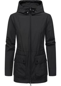 Ragwear Damen Funktionsjacke "Monadetta A", schwarz, Basic, Gr. M, Obermaterial: 100% Polyester, Innenfutter: 100% Polyester, Jacken, Wasserdichte