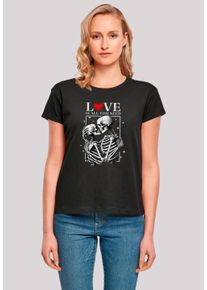 F4NT4STIC Damen T-Shirt "Love is all you need", schwarz, casual, Gr. S, Obermaterial: 100% Baumwolle, Shirts, Premium Qualität