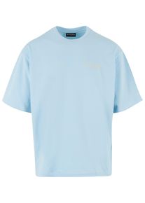 2Y STUDIOS Herren T-Shirt "2Y Studios Herren 2Y Insignia Oversize Tee", blau, casual, Gr. XS, bedruckt, 100% Baumwolle, Shirts