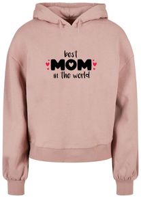 Merchcode Damen Kapuzenpullover "Merchcode Damen", rosa, casual, Gr. XS, mehrfarbig, 100% Baumwolle, Pullover