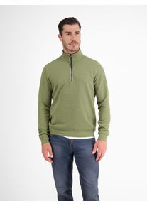 Lerros Herren Sweatshirt "Lerros Unifarbener Sweattroyer für Herren", grün, Gr. M, 90% Baumwolle, 10% Polyester, Sweatshirts