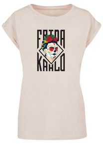 Merchcode Herren T-Shirt "Merchcode Damen", beige, casual, Gr. XXL, bedruckt, 100% Baumwolle, Shirts