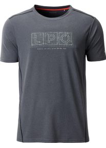 LPO Herren Funktionsshirt "Herren Funktionsshirt Aki", grau, Gr. 58, Wirkware: Active Dry - 94% Recycling PES, 6% EL, Shirts