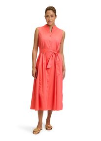 Betty Barclay Damen Hemdblusenkleid "Betty Barclay Hemdblusenkleid mit hohem Kragen", rot, modisch, Gr. 44, Obermaterial: 100% Baumwolle., Kleider,