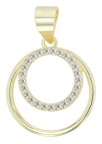 Adelia´s ADELIA ́S Damen Ketten-Anhänger, Silber 925 (Sterlingsilber), gold, Silber 925 (Sterlingsilber), Schmuckanhänger
