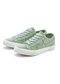 ELBSAND Damen Sneaker "Schnürschuh", Gr. 43, grün, Obermaterial: 100% Textilmaterial. Futter: 100% Textilmaterial. Decksohle: 100% Textilmaterial.