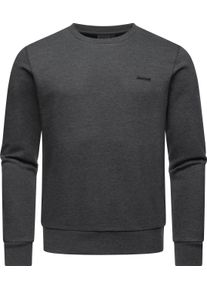 Ragwear Herren Sweater "Indie", grau, casual, Gr. XXXL, Sweatware, 70% Baumwolle, 30% Polyester, Sweatshirts, Cooler Basic Herren Pullover
