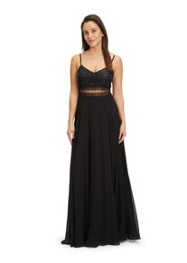 Vera Mont Damen Abendkleid "Vera Mont Abendkleid mit Spitze", schwarz, feminin, Gr. 38, Obermaterial: 100% Polyester. Futter: 100% Polyester.,