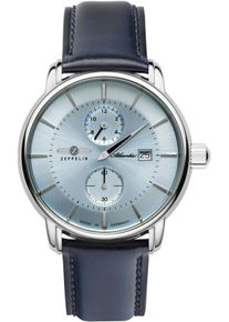 Zeppelin Herren Automatikuhr "Atlantic Automatic Regulator"dunkelblau, Armbanduhren, Armbanduhr, Herrenuhr, Made in Germany, Mechanische Uhr, analog,