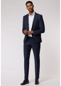 Roy Robson Herren Hosenanzug "Anzug, Kariert, Extra Slim Fit", blau, Gr. 54, 53% Polyester, 43% Schurwolle, 4% Elasthan, Anzüge
