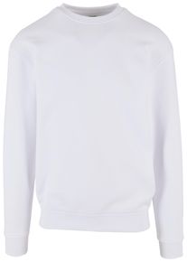 Urban Classics Herren Rundhalspullover "Urban Classics Herren Crewneck Sweatshirt", weiß, casual, Gr. XL, unifarben, 65% Baumwolle, 35% Polyester,