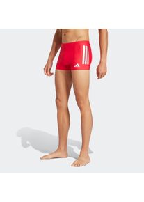 Herren Badehose "3S BLD BOXER", rot, sportlich, Gr. 10, adidas Performance, Obermaterial: 78% Polyamid, 22% Elasthan, Badehosen