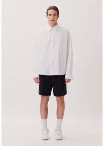 Herren Businesshemd, weiß, Gr. M, STUDIO SEIDENSTICKER, unifarben, 100% Baumwolle, Hemden, Oversized Uni