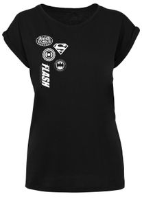 F4NT4STIC Herren Kurzarmshirt "F4NT4STIC Damen", schwarz, casual, Gr. S, unifarben, 100% Baumwolle, Shirts
