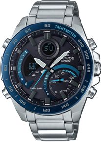 CASIO EDIFICE Smartwatch, silber, Smartwatches, Solaruhr, Armbanduhr, Herrenuhr, Android, iOS, Edelstahlarmband