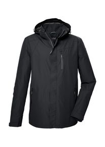 Killtec Herren Outdoorjacke "KOS 32 MN JCKT", schwarz, sportlich, Gr. L, Oberstoff: 100% Polyester, Futter: 100% Polyester (recycelt), Jacken,